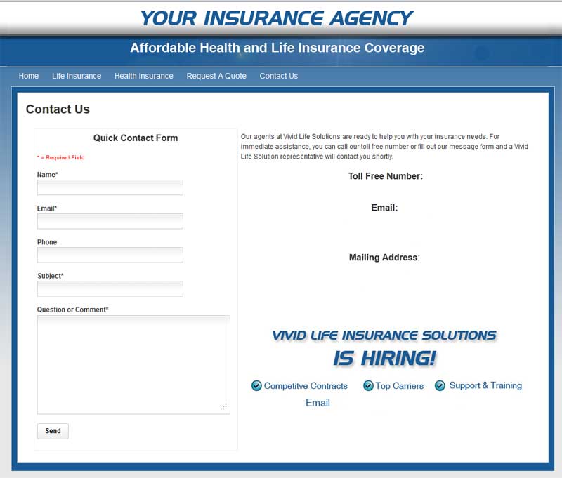 Contact Forms and Recruitment - Build Your Agency Contact Forms and Recruitment - Build Your Agency